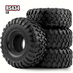 4 116mm 1.9 Inch RC Xe Bánh Xích Lốp Xe Cao Su Mềm Bùn Slingers Bánh Xe Lốp Có Bọt Chèn Cho Tỉ Lệ 1 / 10 RC Rock Xe Bánh Xích Xe Traxxas TRX4 Trục SCX10 II III RC4WD D90 D110
