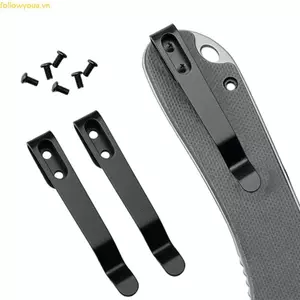 Kẹp lưng bằng thép không gỉ Fol cho DIY Dụng cụ thái lát bỏ túi gấp DIY Phụ kiện mặt sau