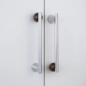 Ánh Sáng Pháp Sang Trọng Gỗ Chắc Chắn Tay Cầm Hợp Kim Kẽm Phong Cách Trung Cổ Tủ Quần Áo Tủ Giày Nội Thất Bạc Mới Trung Quốc Ngăn Kéo Nhỏ 7LZC