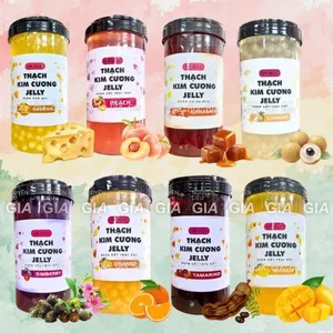 Thạch Mr Jelly kim cương nhân xốt trái cây hũ 2.3kg (Đủ vị)
