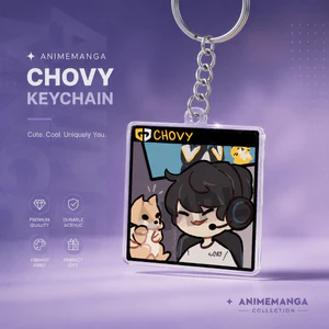 Móc khóa GEN G tuyển thủ League of legends in hình chibi cute chất liệu acrylic trong suốt