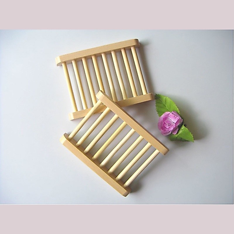 Hộp xà phòng gỗ handmade, khay đựng xà phòng nổi bật, giá để đồ
