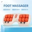Máy mát xa chân lăn hình elip - Massage sức khỏe điểm châm cứu để thư giãn