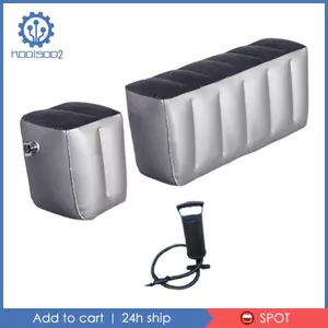 Nệm du lịch ô tô PVC Đổ xô Giường hơi bơm hơi Ghế sau Khoảng cách chất độn cho hành trình dài
