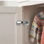 Bản lề cửa tủ POP Phần cứng 6 gói Linh kiện gắn đóng mềm để cập nhật tủ bếp với thân kim loại