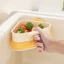 Giỏ Lọc Rác Bồn Rửa Tam Giác Hút Chân Không Chắc Chắn, Lọc Rác Thông Minh, Tiện Dụng Cho Nhà Bếp Gọn Gàng