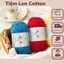 Len Susan Family Bông Sữa, Nhung Đũa cỡ sợi 3mm (Full bảng màu)