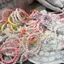 GCDHome Đàn Hồi Nhiều Màu Sắc Hạt Vòng Tay Bộ Trẻ Em Bé Gái Sinh Nhật Ủng Hộ Pinata Goodie Túi Filler Ý Tưởng Quà Tặng Độc Đáo HOT