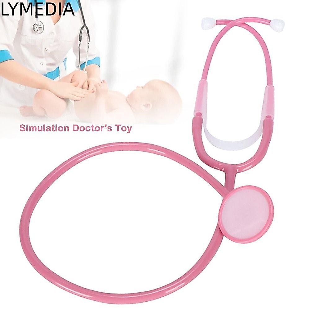 Đồ chơi ống nghe trẻ em LYMEDIA, Đồ chơi bác sĩ mô phỏng DIY nhiều màu, Trò chơi thời trang dành cho cha mẹ và con cái Trò nhập vai bằng nhựa Phụ kiện ống nghe tại nhà