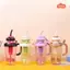 Bình Nước Nhựa Trẻ Em 1300ML Cốc Dễ Thương Dung Tích Lớn Có Ống Hút Cho Trường Du Lịch Thể Thao