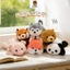 Rytanda Mô Phỏng Dễ Thương Cáo Gấu Trúc Gấu Trúc Voi Tê Giác Husky Pig Sang Trọng Đồ Chơi Cho Bạn Gái Sang Trọng Búp Bê Gối Ngủ Thú Nhồi Bông Giáng Sinh Tốt Nghiệp Quà Tặng Sinh Nhật
