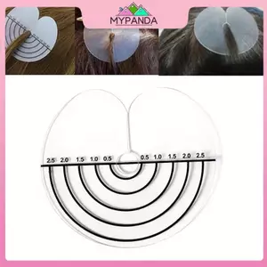 MYPANDA 100 Chiếc Tấm Bảo Vệ Nhiệt Với Mẫu Bảo Vệ Keo Một Lỗ Tròn Chống Tia UV Trong Suốt Cho Phần Mở Rộng Tóc Tấm Cách Nhiệt.