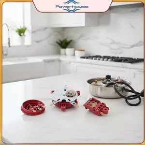 POWER Ấm đun nước điện Đế giữ nhiệt Soet 1 Bộ Tuổi thọ cao Công tắc nhiệt độ chịu nhiệt Bộ kết nối Phụ tùng.