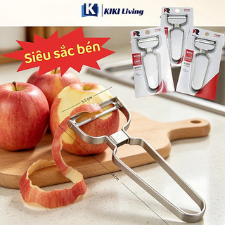 Dao bào inox cao cấp – Gọt rau củ không gỉ an toàn – Lưỡi sắc bén
