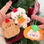 # HB # Hoạt Hình Dễ Thương Hồng Búp Bê Đậu Phộng Móc Khóa Kawaii Kitten Sang Trọng Treo Túi Trang Trí Trang Trí Mặt Dây Chuyền Phụ Kiện Quà Tặng.