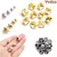 VVDZA 100 Chiếc 6 / 8 / 10 / 12 Mm Dây Đinh Tán Punk Da Thủ Công Vải Nút Kim Loại Đồng Móng Tay Chắc Chắn