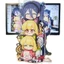 SQ11 Xanh Lưu Trữ Tấm Đứng Acrylic Saiba Midori Đứng Ký Hình Đứng Anime Để Bàn Trang Trí