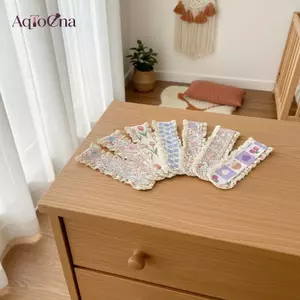 AqToCna Sweet Summer Floral Đan Bé Gái Với Magic Stier Và Bangs Design AqToCna