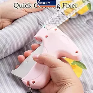 Máy cố định quần áo MAKY Qui, Máy may vá sửa chữa Qui mini, Máy may cầm tay Nút kết nối may mặc tức thì, viền mini cho quần áo VN
