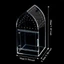Hộp bò sát Acrylic QEARY, Terrarium nhện thông gió trong suốt, Khóa khóa vỏ thằn lằn Hộp đựng thức ăn bò sát chống thoát hiểm Jumping Spider Habitat