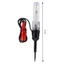 Bút kiểm tra điện áp PYCOU, Đầu dò kiểm tra mạch cầm tay trong suốt điện áp 6-12V, Đầu dò kim loại ổn định Máy kiểm tra điện ô tô đa năng Kiểm tra liên tục mạch