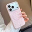 Ốp điện thoại chấm bi mạ vàng từ tính cho iPhone 17 Pro Max 16 15 14 13 Vỏ bảo vệ chống sốc