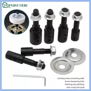 POP 5 6 8 10 12 14 16mm Trục Động Cơ Trang Sức Trục Chính Adapter Mài Đánh Bóng Cho Gia Công Kim Loại Chế Biến Gỗ