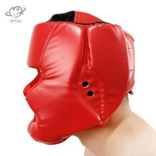 Mũ bảo hiểm HFTOY Bảo vệ cho trẻ em và người lớn Huấn luyện Bảo vệ mặt kín Boxing Muay Thái Thiết bị bảo vệ chiến đấu ~