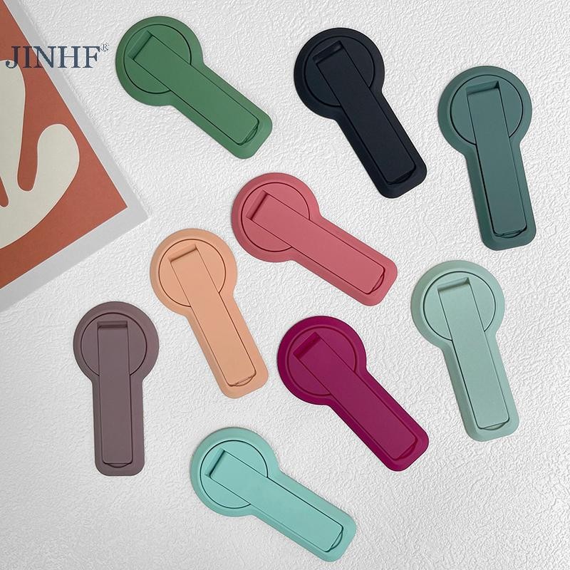 JINHF Di Động Tự Dính Giá Đỡ Điện Thoại Di Động Chân Đế Có Thể Gập Lại Để Bàn Điện Thoại Gắn Chân Đế Cho Android HOT