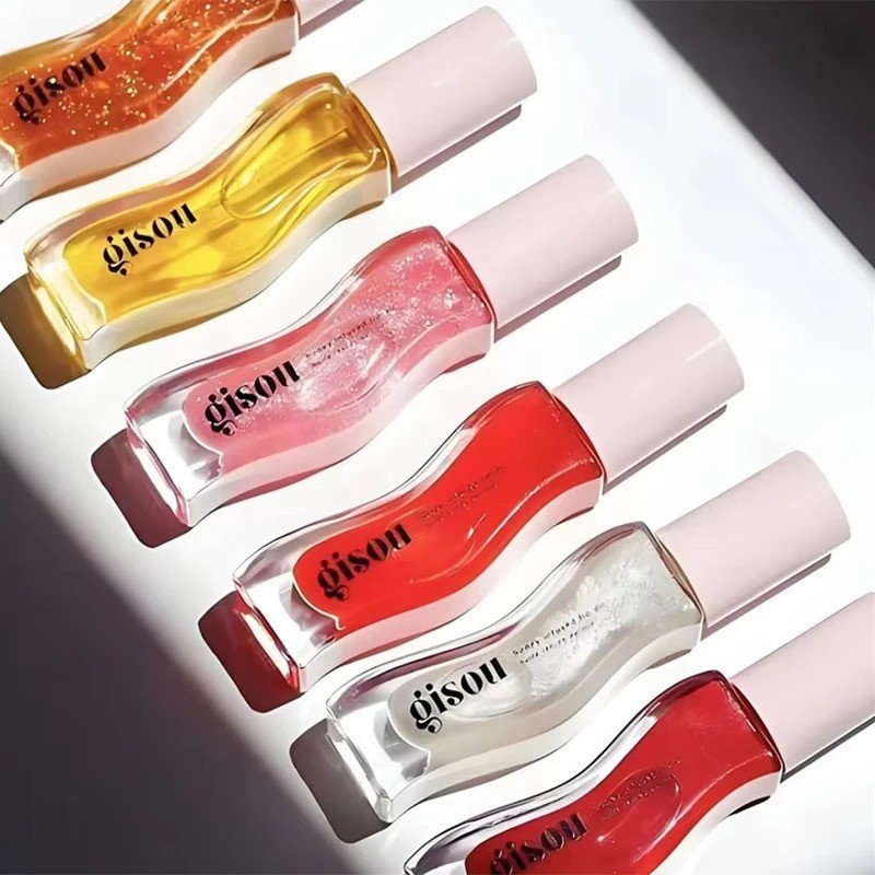 Z / Gisou Mel Shining Lip Oil Dưỡng Ẩm Chống Khô Son Môi Dễ Dàng Mang Theo Chống Vỡ Nước Bóng Son Môi Chăm Sóc