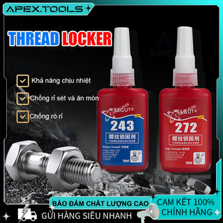 Keo khóa ren 243 & 272 - Chịu nhiệt cao chống losening - Dùng cho xe máy 50ml