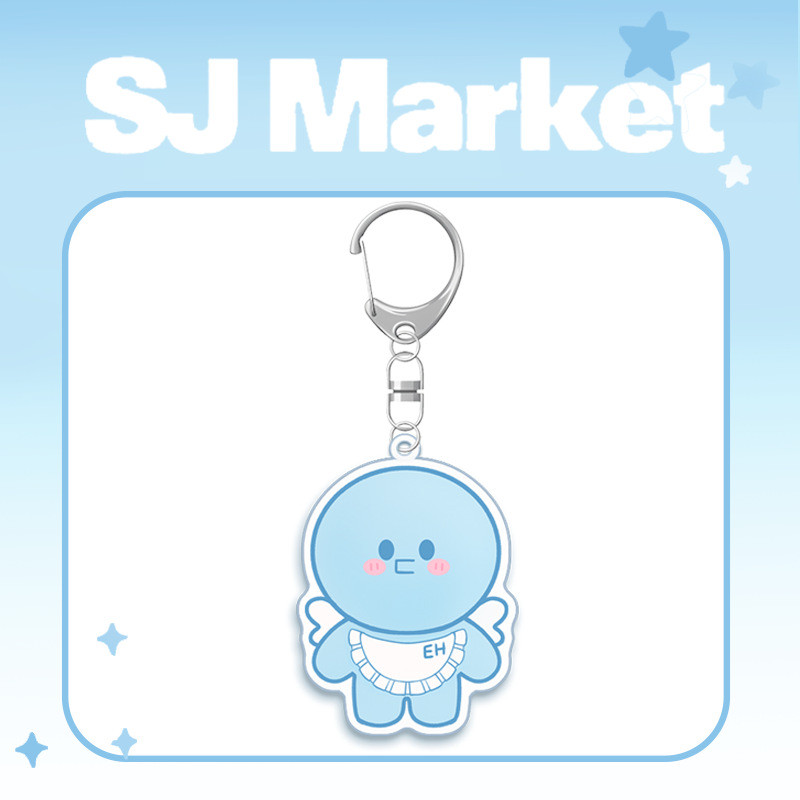 SQ3 SUPER JUNIOR Acrylic Móc Khóa SJ THỊ TRƯỜNG Mặt Dây Chuyền 20 NĂM Phụ Kiện Hoạt Hình Ngôi Sao Ngoại Vi QS3