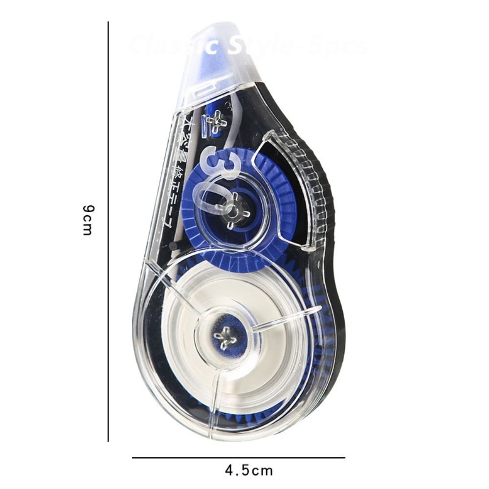 GETVOW 5 Cái / bộ Băng Chỉnh Sửa, Băng Thay Đổi Im Lặng Dung Tích Lớn, Học Sinh Đơn Giản Hiệu Chỉnh Đặc Biệt Ban Nhạc Trường Văn Phòng
