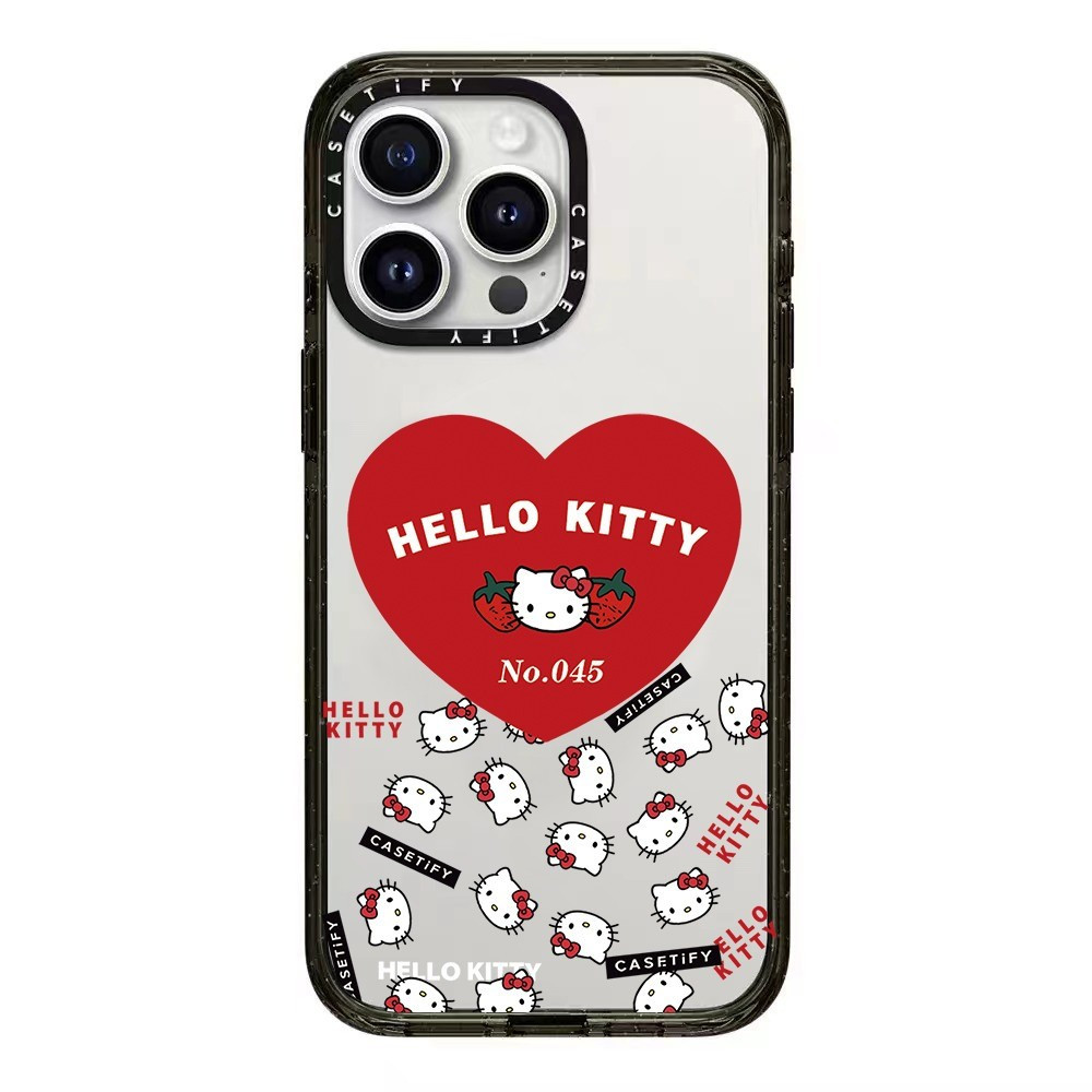 Ốp Điện Thoại Acrylic Milk Cat Cho iPhone 17ProMax 16Plus 15 14 13 12 Vỏ Bảo Vệ Chống Sốc