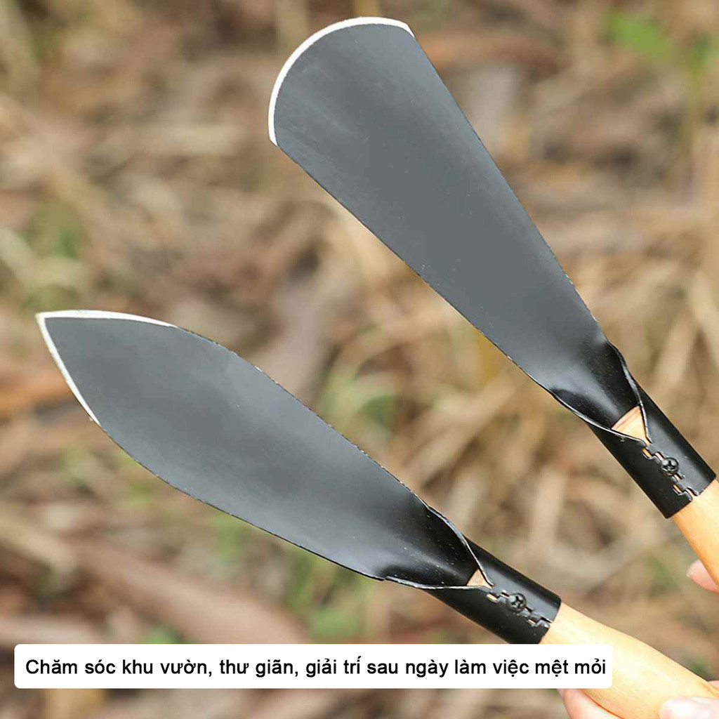 M7 Xẻng Làm Vườn, Xẻng Đào Đất Trồng Cây Đầu Tròn, Xẻng Đầu Nhọn, Bộ Dụng Cụ Làm Vườn Xới Cỏ Nhỏ Gọn