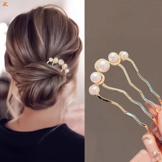 Phong Cách Trung Hoa - Hợp Kim Kẹp Tóc Ngọc Trai Bền Bỉ, Thích Hợp cho Lễ Hội và Tiệc Cưới