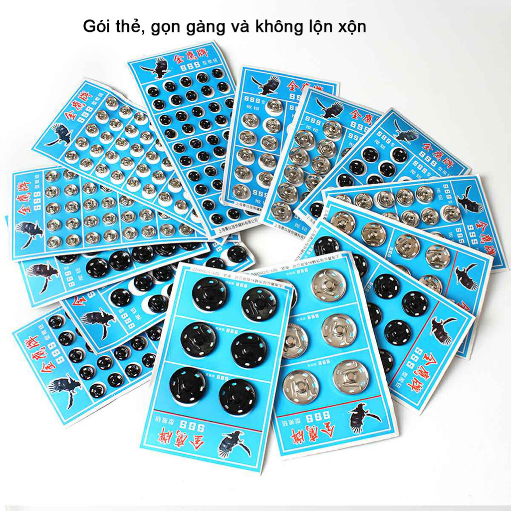 M7 Phụ Kiện Nút Quần Áo Bằng Kim Loại 8.5/10/12/16 / 21mm MALAN