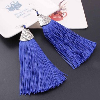 Bông Tai Nữ Phong Cách Mùa Hè với Tua Rua và Thiết Kế Xếp Chồng Dangle