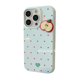 Ốp lưng iPhone 17ProMax 17Air 17Pro Apple iPhone Case 16ProMax 15ProMax 14ProMax 13ProMax 12 Chống rơi Chấm bi màu đỏ TPU Mềm Hồng Tím Vàng