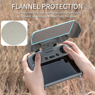 Dành Cho DJI Mini 5 pro / 4 / 3 RC2 Có Màn Hình Điều Khiển Từ Xa Che Nắng Bảo Vệ DJI Air3s drone Phụ Kiện