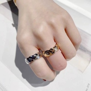 Nhẫn kim cương vàng hồng Coco 18k phiên bản cao cấp