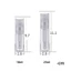 Chai phun bột DAYBREAK, Xịt bơm bột nhựa, Mini 25ml Chai bột chống bụi có thể đổ lại Bao bì mỹ phẩm