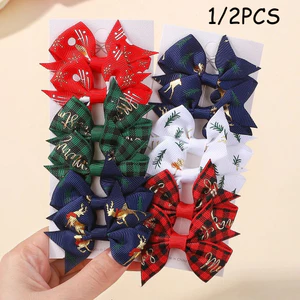 2 Chiếc Nơ Kẹp Tóc Thời Trang Cho Trẻ Em Bé Gái - Trang Trí Tiệc