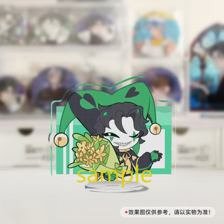 Móc khóa Anime xiếc quái dị ‌Harlequin ‌Pierrot Nam Móc Chìa Khóa Cho Nữ Hoạt Hình Kawaii Hình Acrylic Móc Khóa Mặt Dây Chuyền Quà Tặng