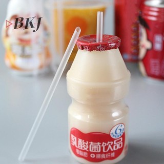 [KJ] 500 Chiếc Ống Hút Nhựa DIY Dùng Một Lần Ngắn Trong Suốt Nhọn Mỏng Ống Hút Uống Hàng Hóa Phụ Kiện Nhà Bếp [Mới]
