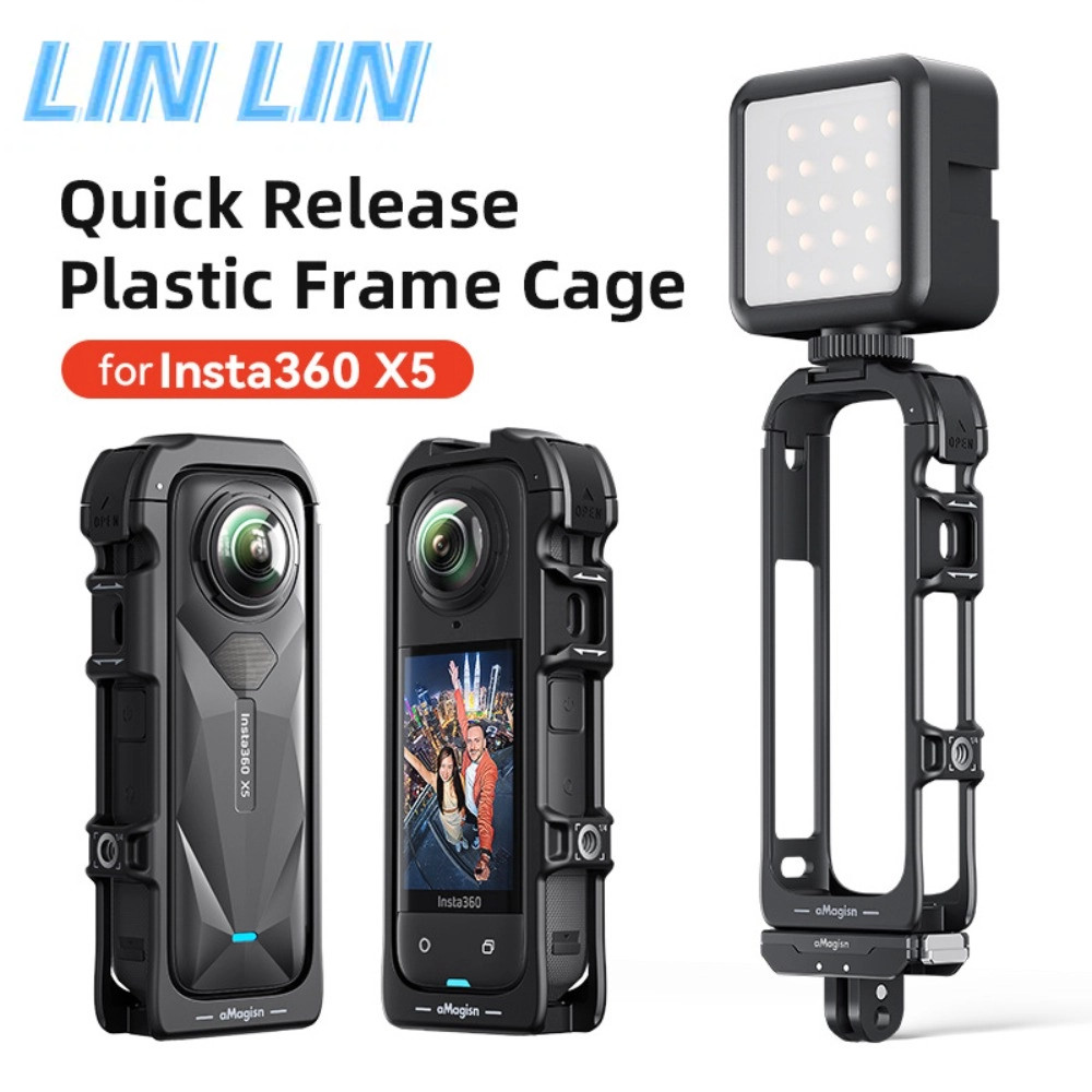 Thích hợp cho Insta360 X5 Máy Ảnh Thể Thao Phát Hành Nhanh Nhựa Thỏ ...
