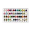 Trẻ Em Miếng Dán Kim Cương Handmade DIY Đồ Chơi Trang Sức 4MM200 Miếng Acrylic Tròn Màu Kim Cương Đi Kèm Dán Trẻ Em Sân Khấu Trang Điểm Mặt Lông Mày Dán Kim Cương