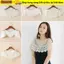 Khăn choàng ren ESSENCEH, Khăn choàng ren rỗng màu tinh khiết, Khăn choàng phòng điều hòa Shrug Cape Poncho Xuân Thu