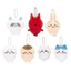 PS1 Chiikawa Usagi Hachiware Loki Plushie Hoạt Hình Dễ Thương Anime Biểu Hiện Gấu Sang Trọng Túi Búp Bê Charm SP1