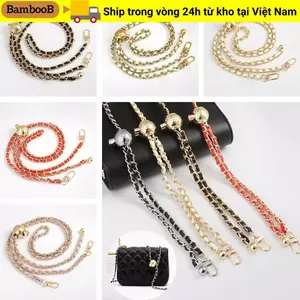 Dây chuyền chống phai màu BAMBOOB Dây chuyền túi nhỏ Dây đeo vai thay thế kim loại